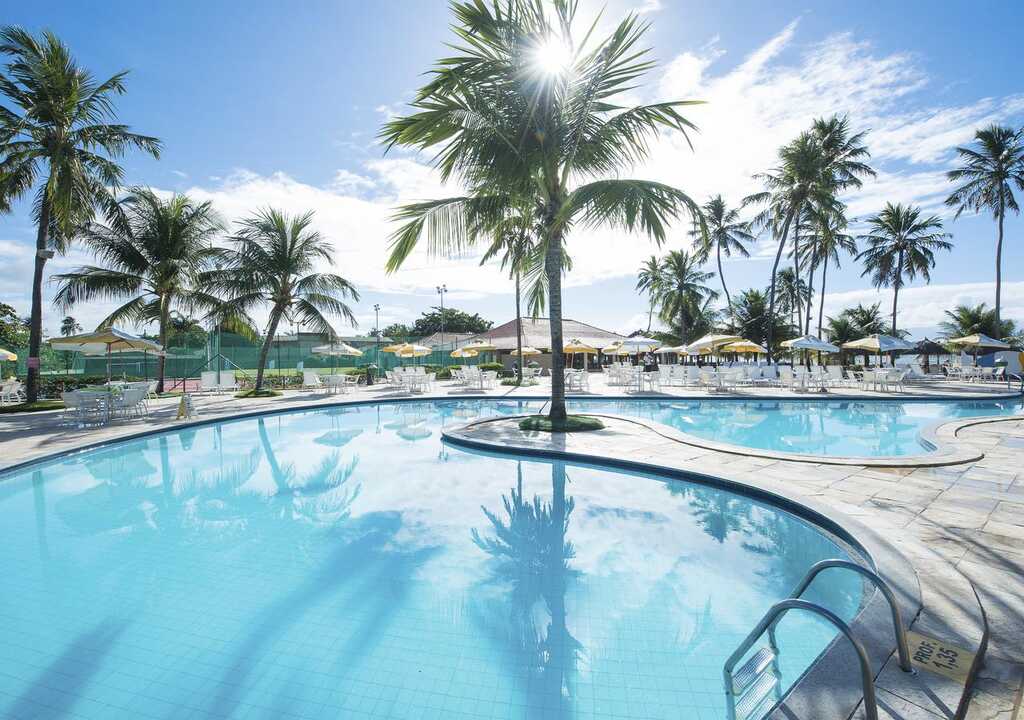 piscina de um dos resorts all inclusive no Brasil