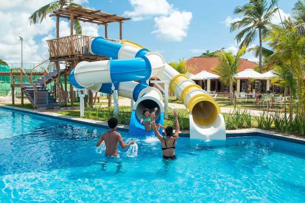 área infantil de resort para família All Inclusive
